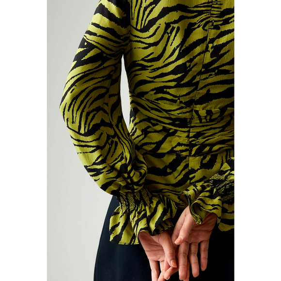 Anthropologie Exquise Wrap Blouse - New XL - Picture 3 of 6